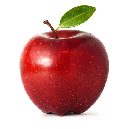 an image of a red apple