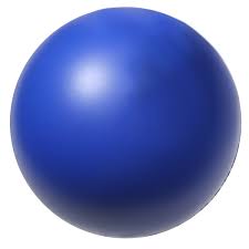image of a blue ball